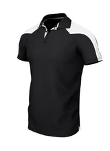 Igen Unisex Polo Black White - 40 - Sportswear