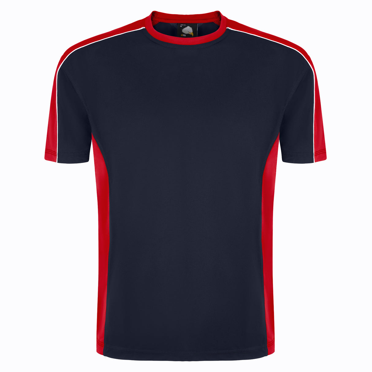 orn_avocet_two_tone_polyester_t-shirt_navy_-_red