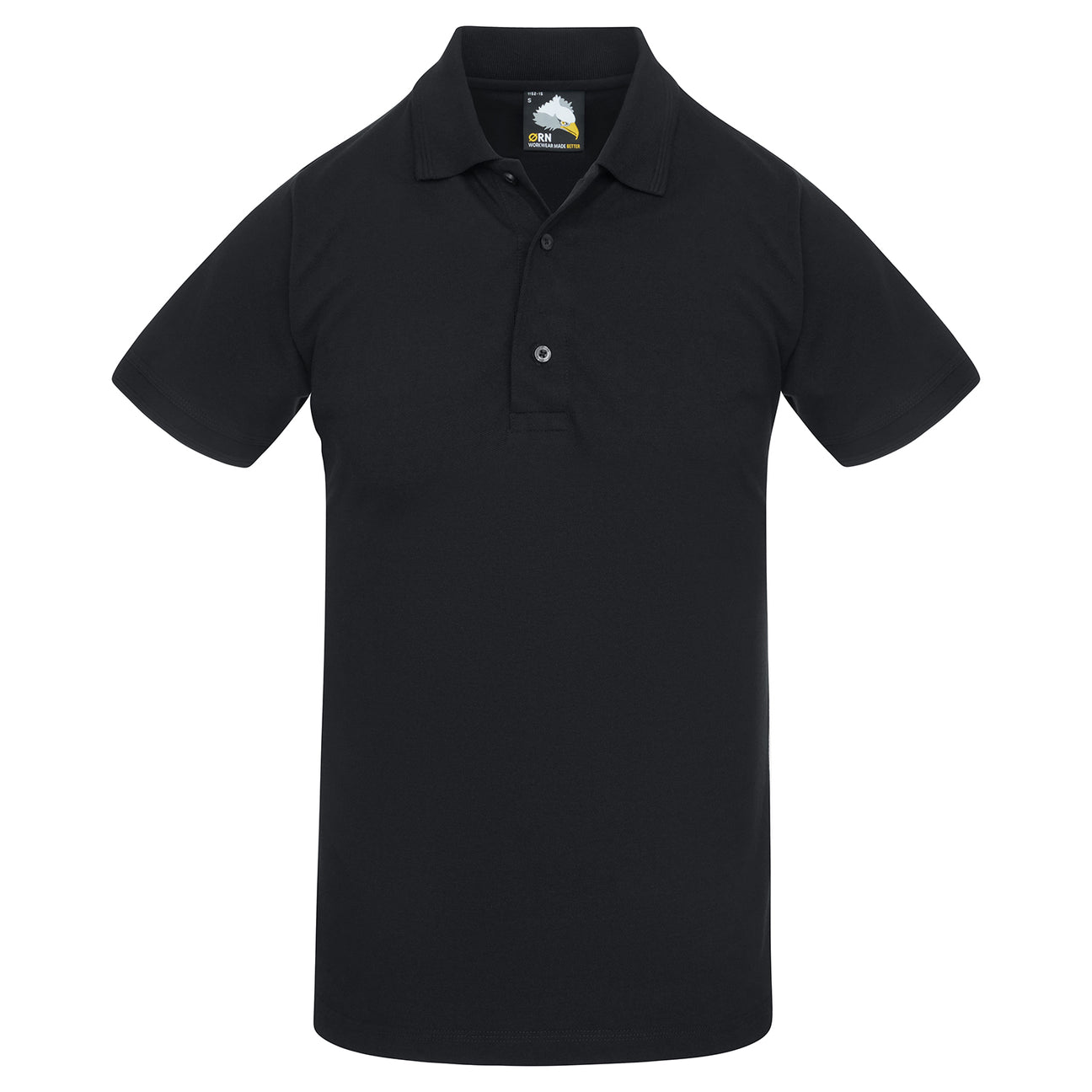 ORN 1152 - Egret Slim Fit Poloshirt - Black / XS - Polo Shirts