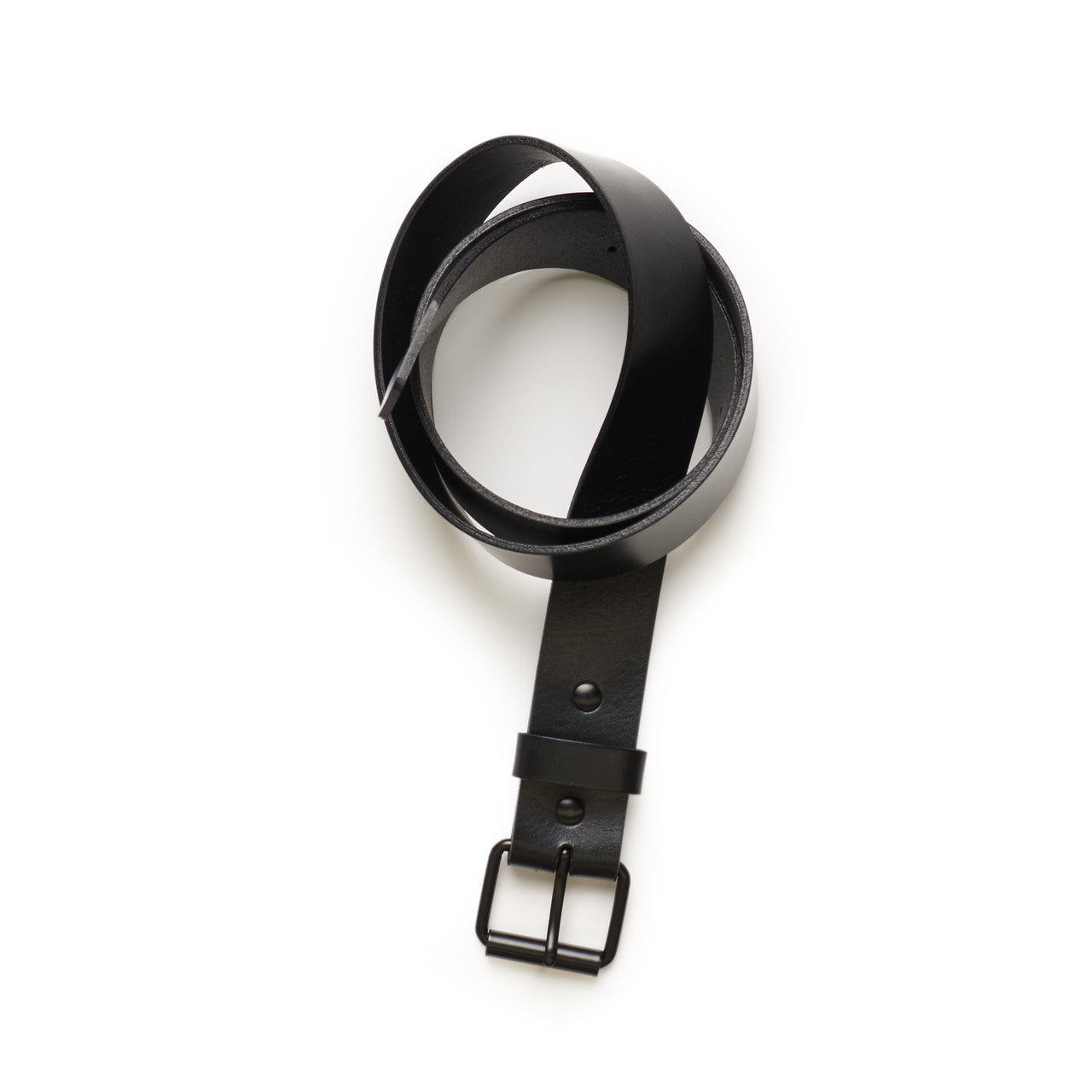 AS Colour Leather Belt (1404) - Black / S - Belts