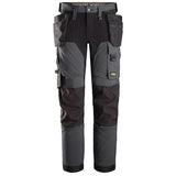 Snickers 6275 Allroundwork 4-Way Stretch Trouser Holster Steel grey\Black - Trousers