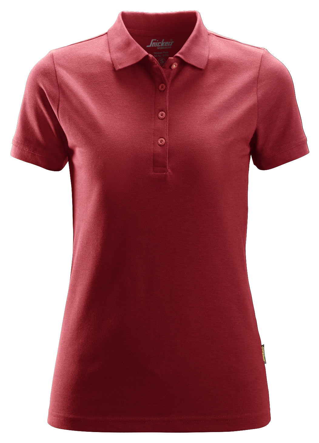 Snickers 2702 Womens Polo Shirt - Chili red / XS - Shirts