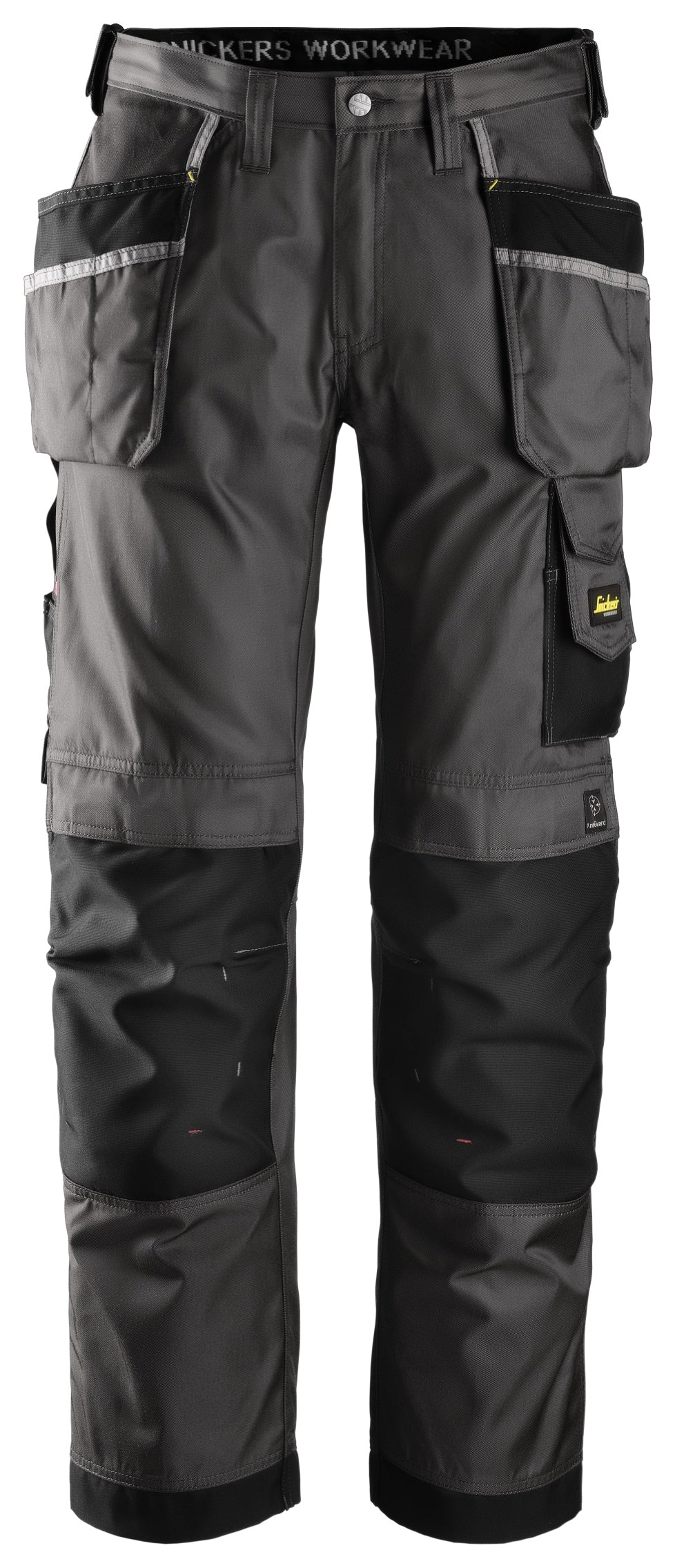 Snickers 3312 Duratwill Trousers, Dgrey Muted black\Black