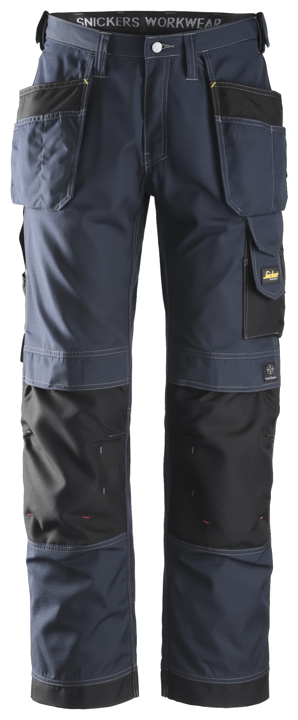 Snickers 3213 Craftsmen Holster pocket Trousers Rip Navy\Black