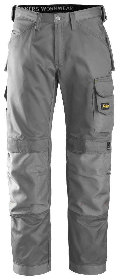 Snickers 3312 Duratwill Trousers, Grey\Grey
