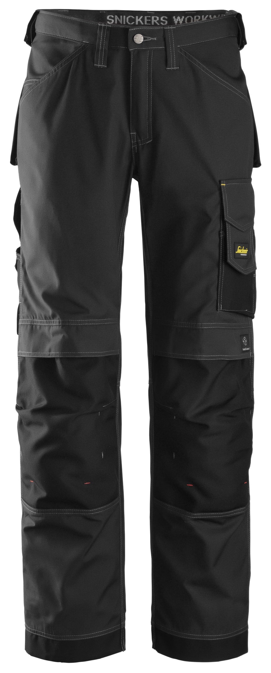 Snickers 3313 Craftsmen Trousers Rip Stop Black\Black