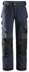 Snickers 3313 Craftsmen Trousers Rip Stop Navy\Black