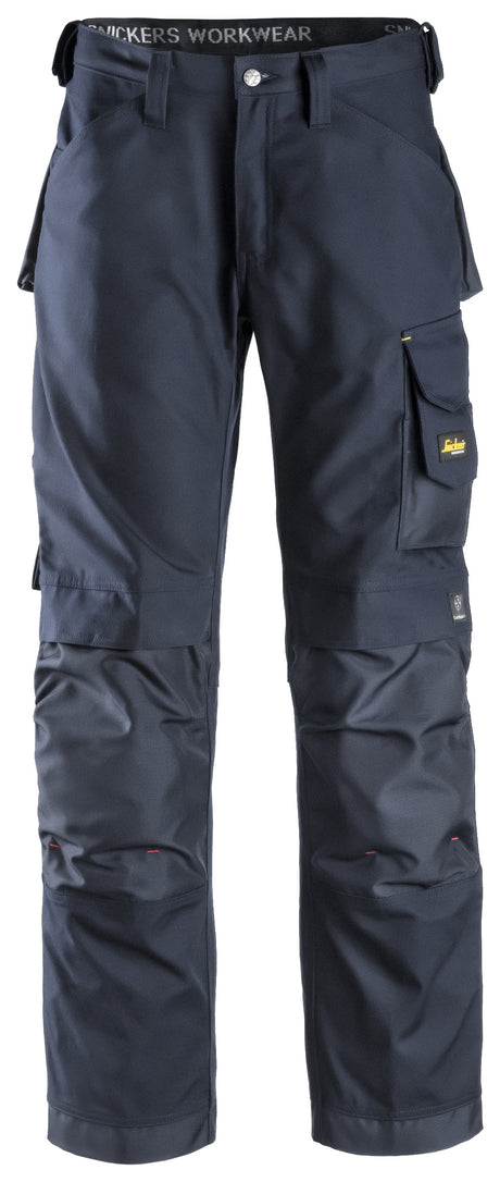 Snickers 3314 Canvas Trousers, Navy\Navy
