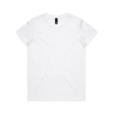 AS Colour Maple Tee White (4001) - XS - T-Shirts