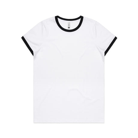 AS Colour Womens Ringer Tee (4053)