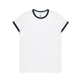 AS Colour Womens Ringer Tee (4053)