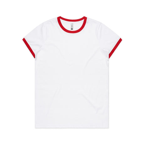 AS Colour Womens Ringer Tee (4053)