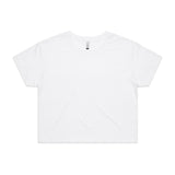 AS Colour Crop Tee White (4062) - S - T-Shirts