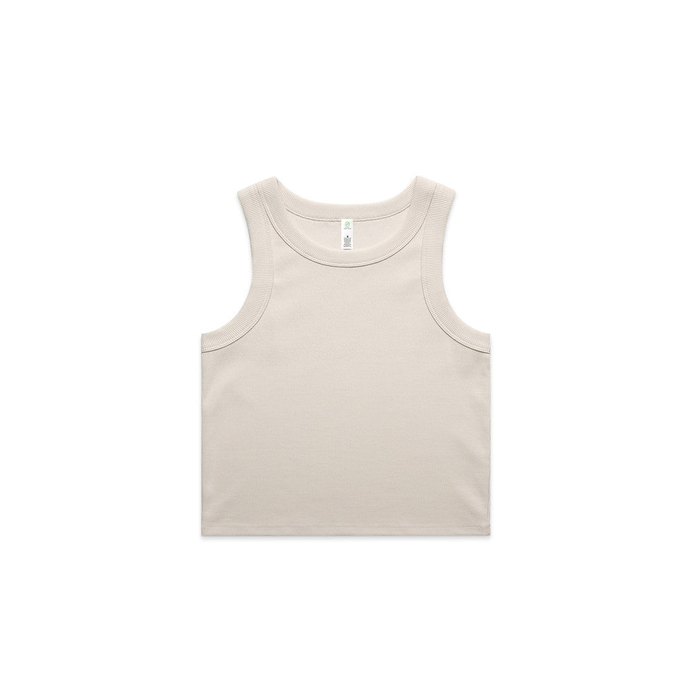 AS Colour Organic Rib Crop Tank (4064G)