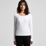 AS Colour Organic Rib Ls Tee (4075)