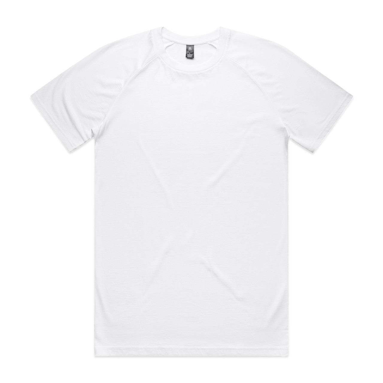 AS Colour Staple Raglan Tee (5001R) - White / S - T-Shirts