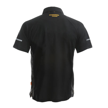 Dewalt Rutland Black/Grey Pws Polo Shirt 2