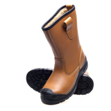 Work Site Ss403Sm Tan Fur Lined Rigger Boot 4