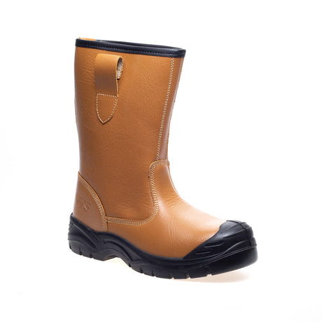 Work Site Ss403Sm Tan Fur Lined Rigger Boot 1