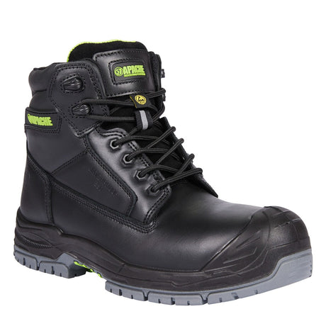 Apache Cranbrook Black Waterproof Esd Safety Boot - Gts Outsole 1