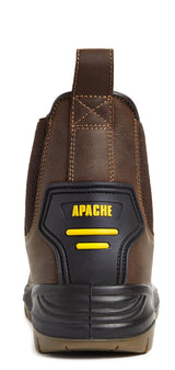 Apache Ap715Sm Brown Safety Dealer Boot 3