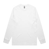 AS Colour Classic L/S Tee White (5071) - S - Longsleeves