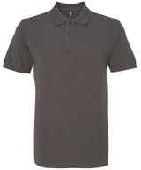 Asquith & Fox Men’s Polo - Charcoal / S - Shirts