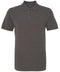 Asquith & Fox Mens polo Charcoal