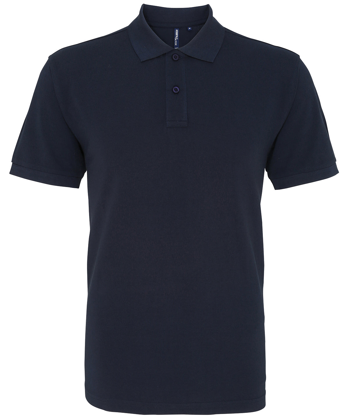 Asquith & Fox Mens polo French Navy