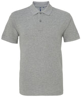 Asquith & Fox Men’s Polo - Heather Grey / S - Shirts