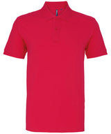 Asquith & Fox Men’s Polo - Hot Pink / S - Shirts