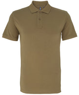 Asquith & Fox Men’s Polo - Khaki / S - Shirts