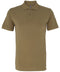 Asquith & Fox Mens polo Khaki