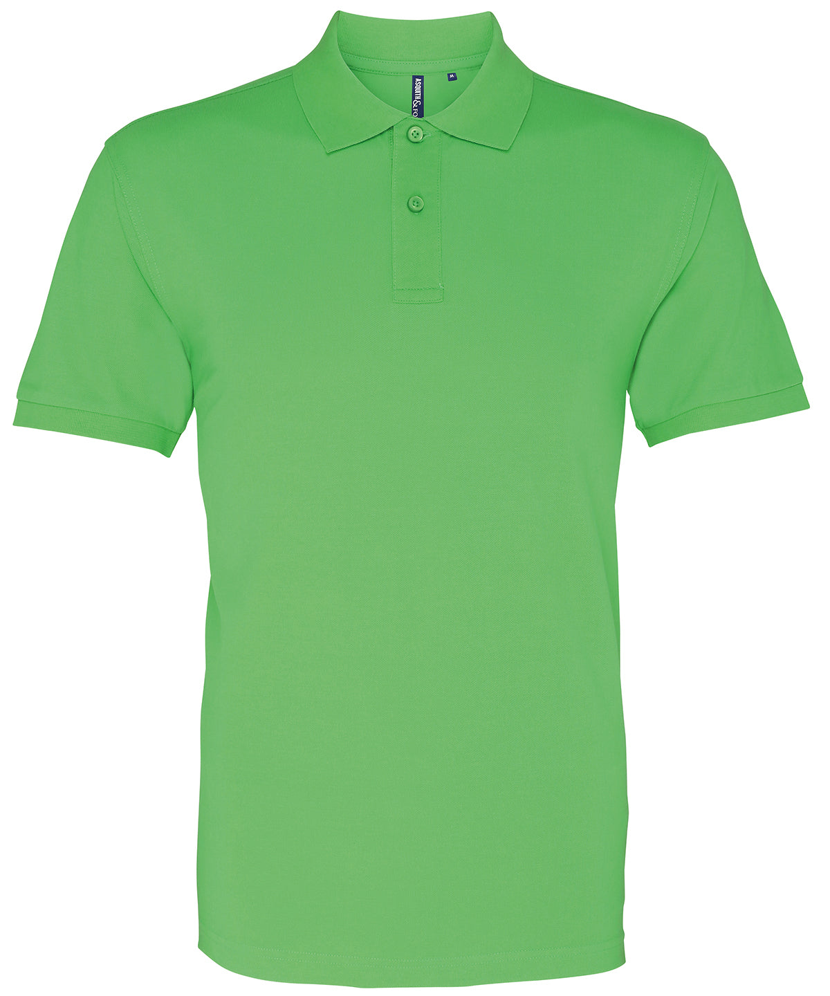 Asquith & Fox Mens polo Lime