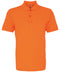 Asquith & Fox Mens polo Neon Orange