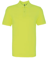 Asquith & Fox Men’s Polo - Neon Yellow / S - Shirts