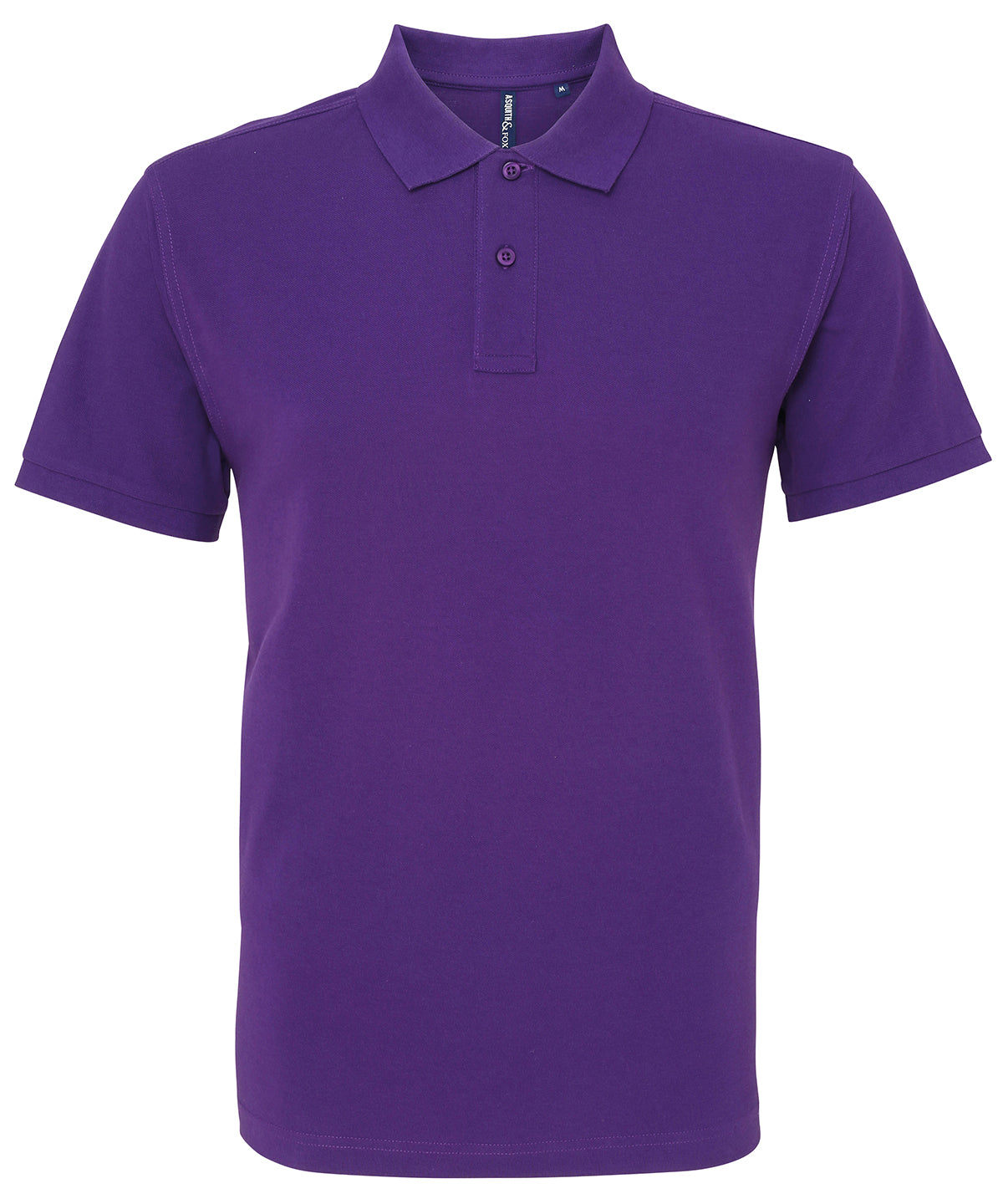 Asquith & Fox Mens polo Purple