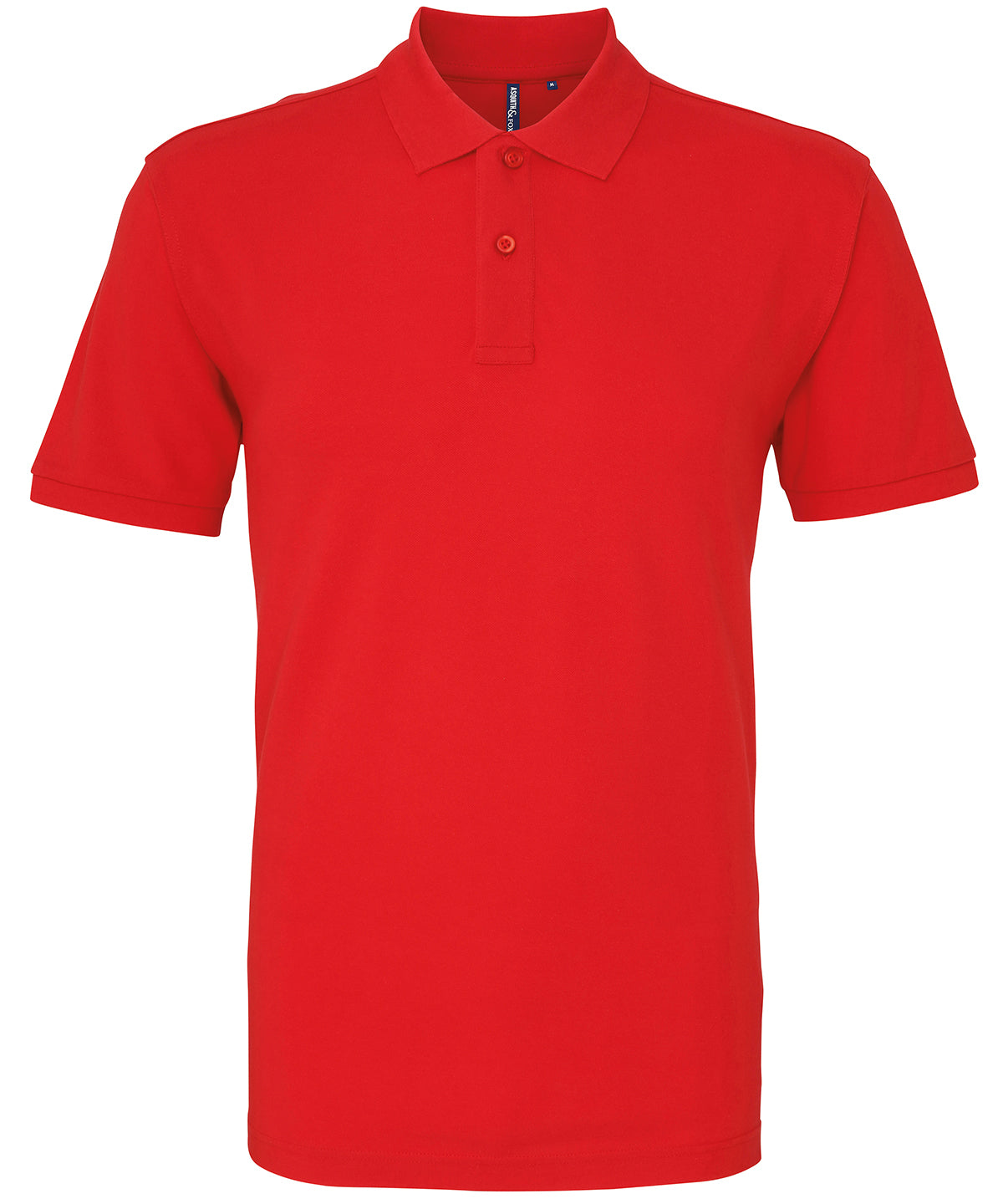 Asquith & Fox Mens polo Red