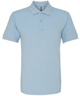 Asquith & Fox Men’s Polo - Sky / S - Shirts