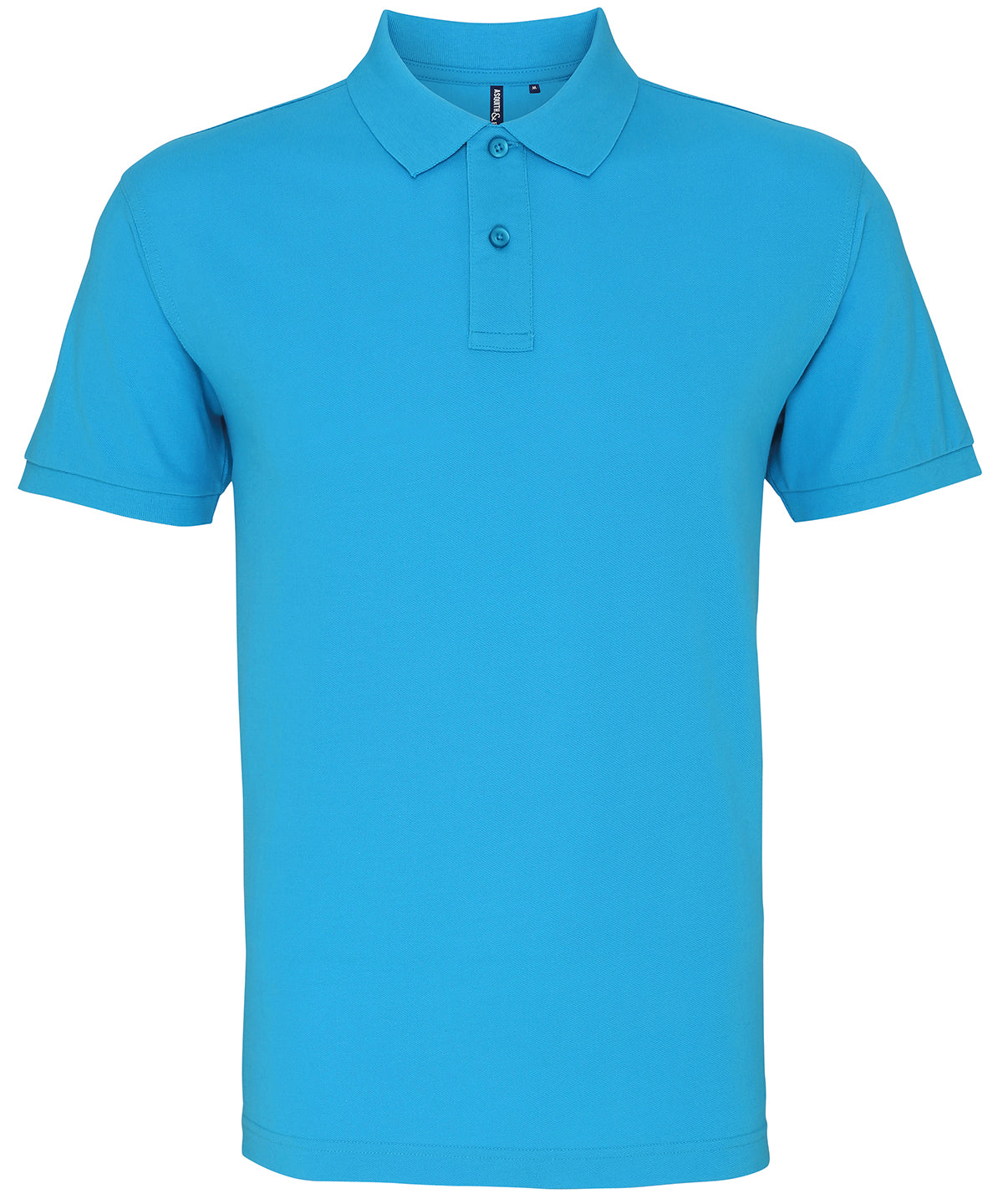 Asquith & Fox Mens polo Turquoise