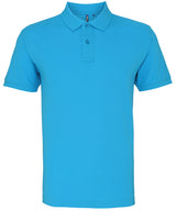 Asquith & Fox Men’s Polo - Turquoise / S - Shirts