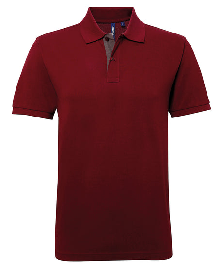 Asquith & Fox Mens classic fit contrast polo