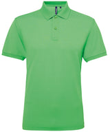 Asquith & Fox Men’s polycotton blend polo Lime - S - Polo Shirts