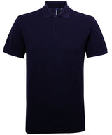 Asquith & Fox Men’s polycotton blend polo Navy - S - Polo Shirts
