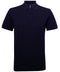 Asquith & Fox Men’s polycotton blend polo Navy