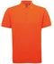 Asquith & Fox Men’s polycotton blend polo Orange