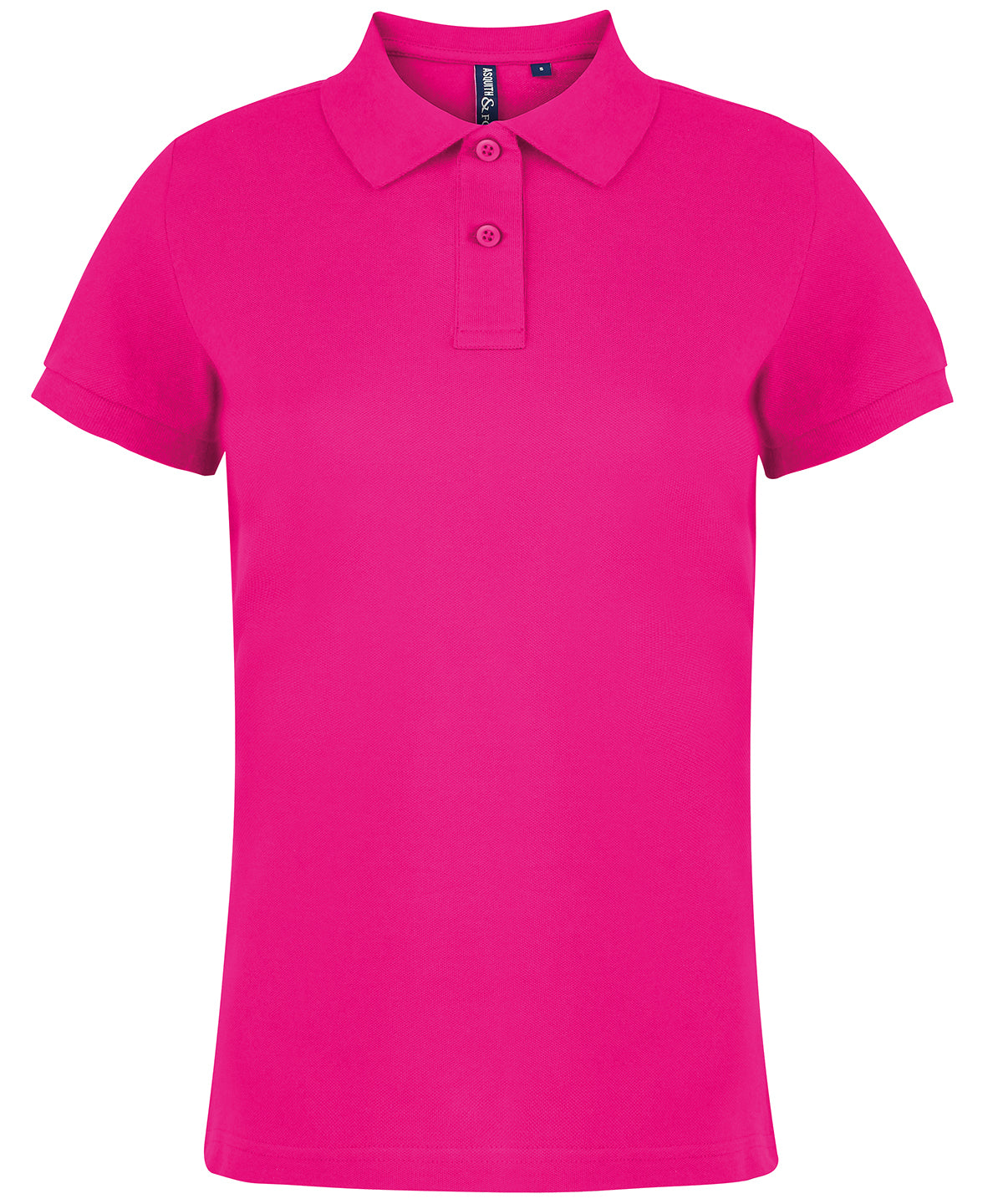 Asquith & Fox Womens polo Hot Pink