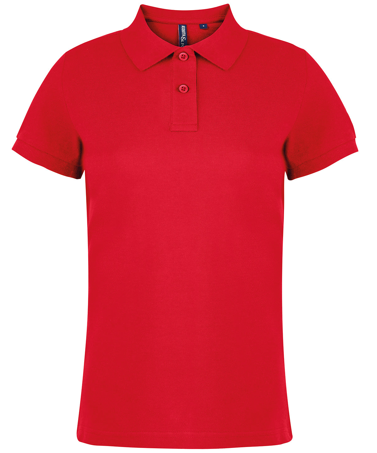 Asquith & Fox Womens polo Red