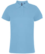 Asquith & Fox Women’s Polo Shirt - Sky / XS - Shirts