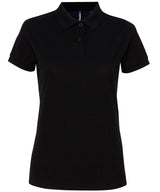 Asquith & Fox Women’s Polycotton Blend Polo Shirt - Black / XS - Shirts